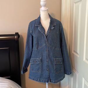 Maternity Denim Jacket Top